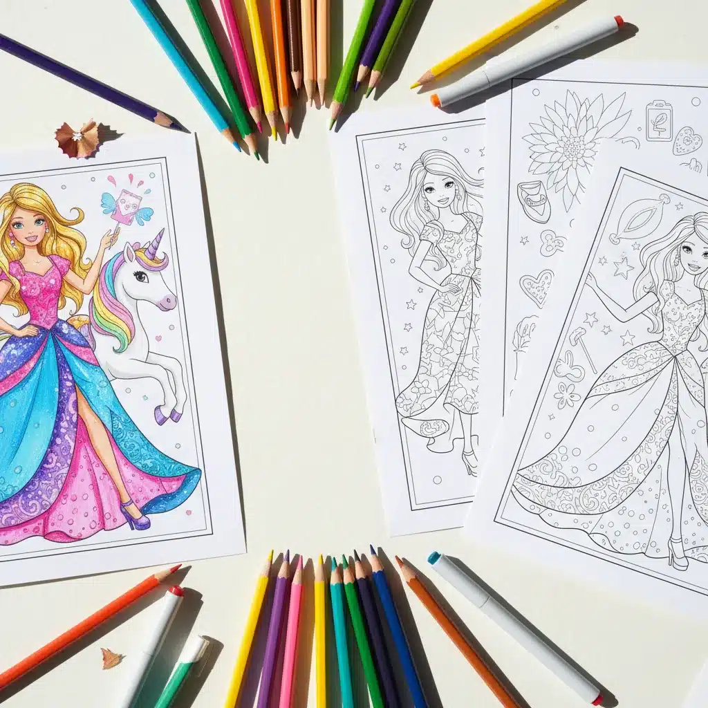 Barbie Coloring Pages