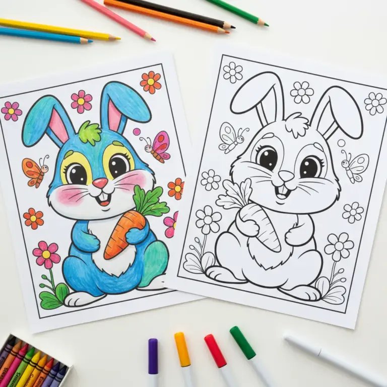 Bunny Coloring Pages