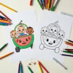Cocomelon Coloring Pages