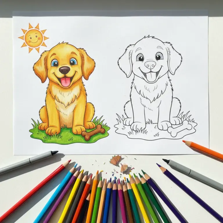 Dog Coloring Pages