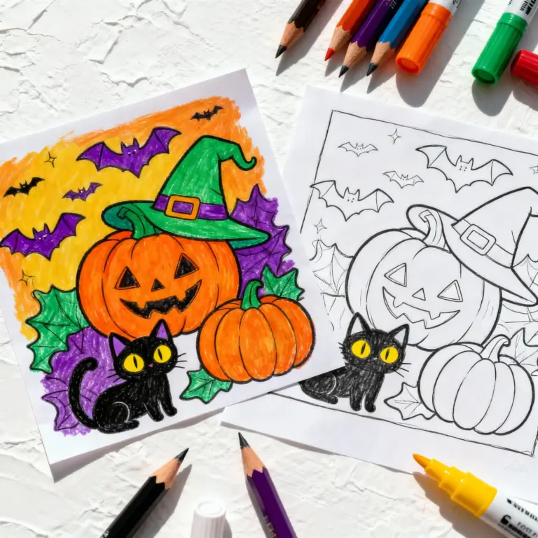 Halloween Coloring Pages