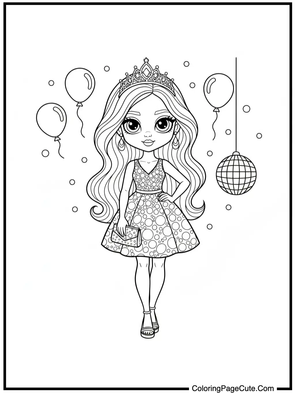 Party-Ready Glam Girl