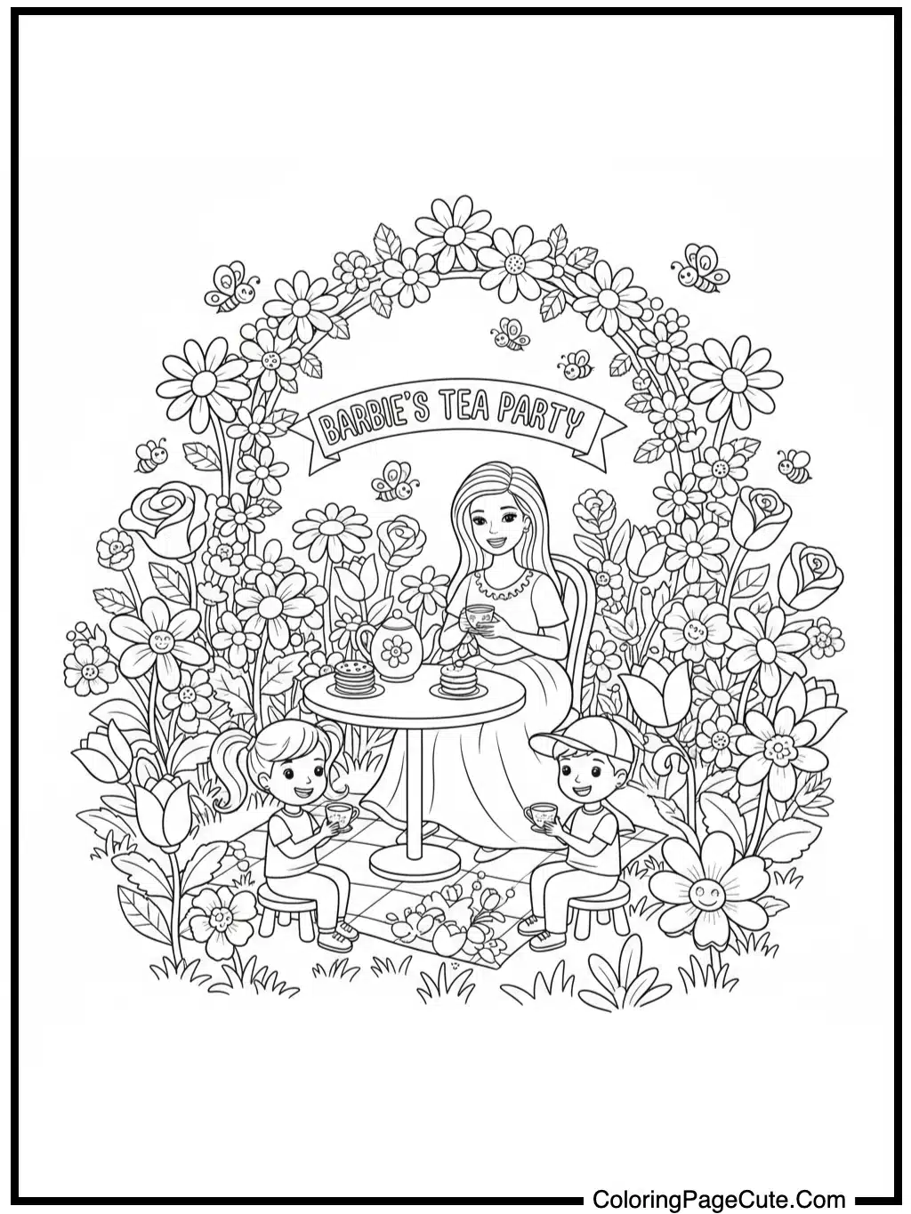 Barbie's Garden Party