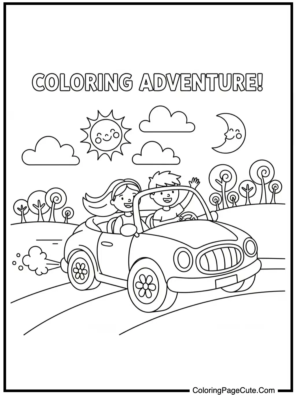 Barbie's Convertible Cruise