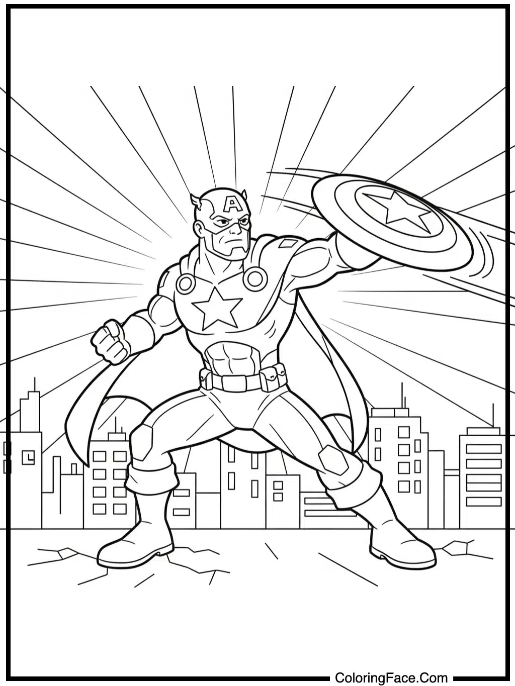 Shield Slingin' Hero