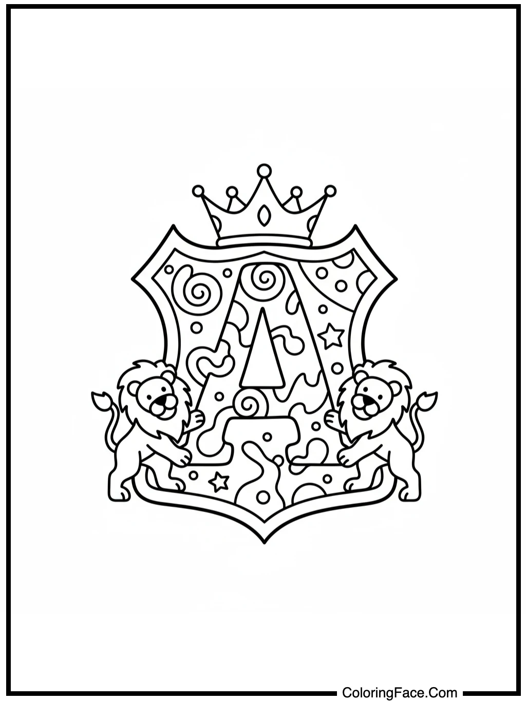 Iconic 'A' Emblem