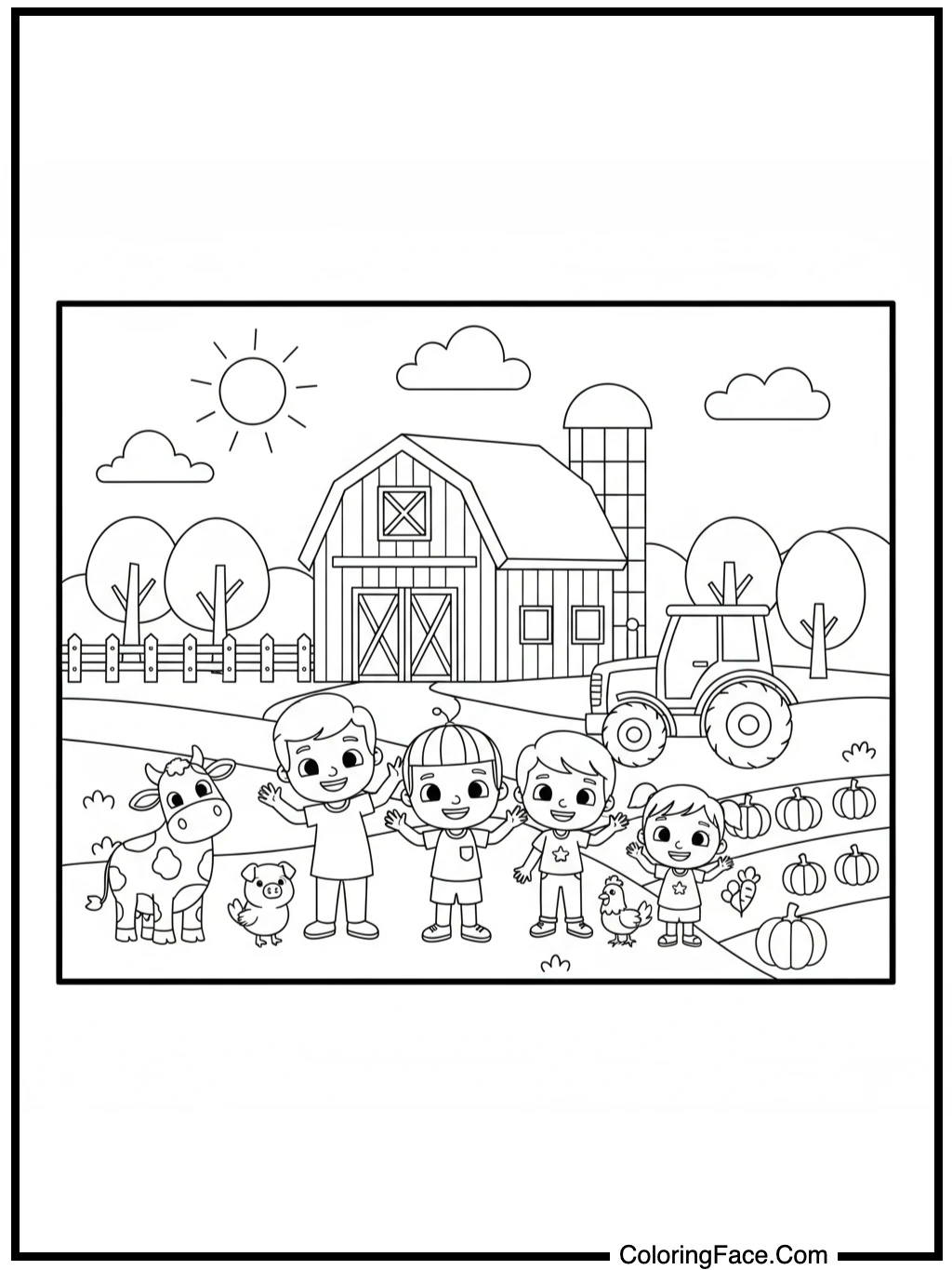 Cocomelon Farm Visit