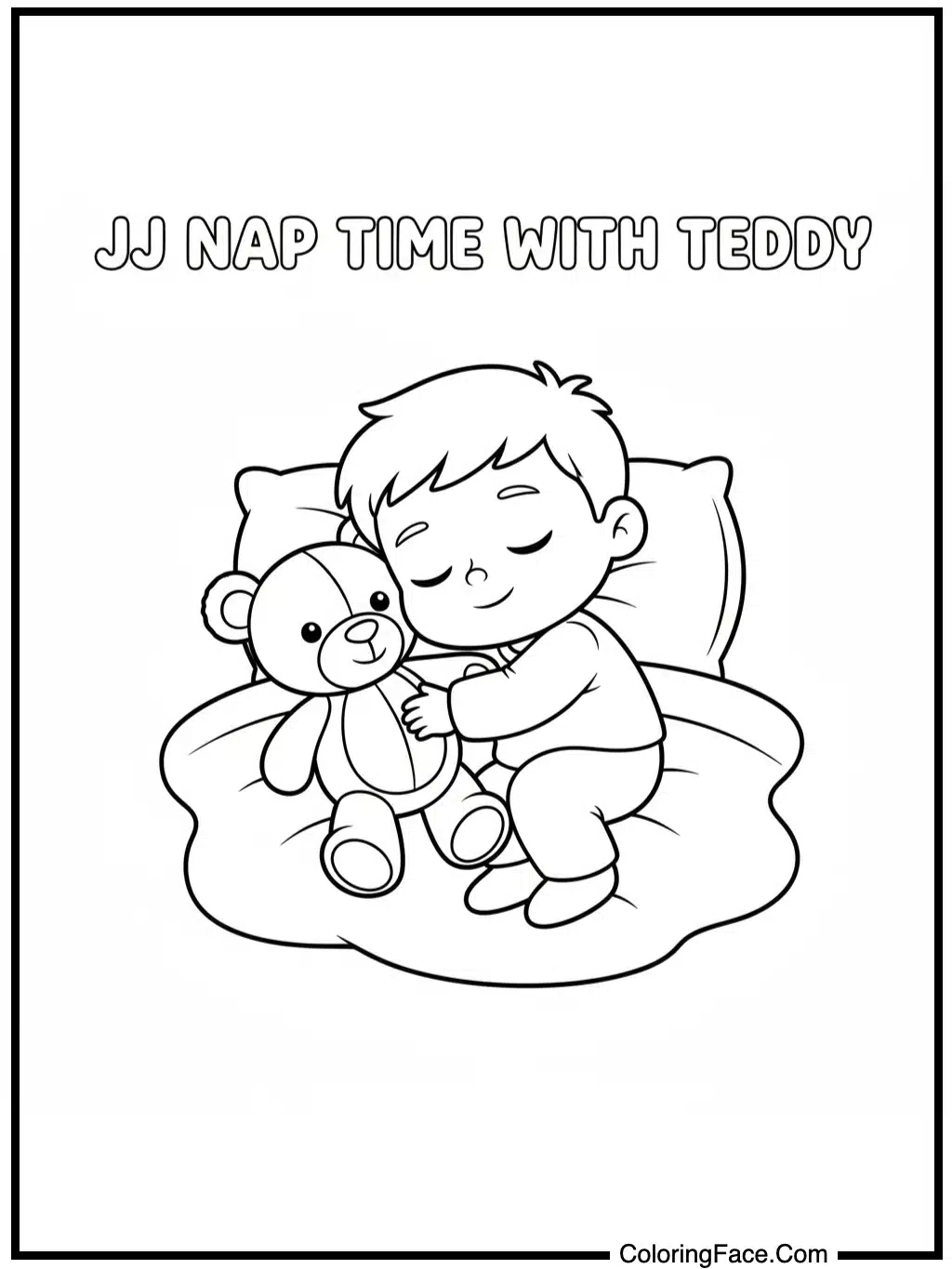 JJ Nap Time with Teddy