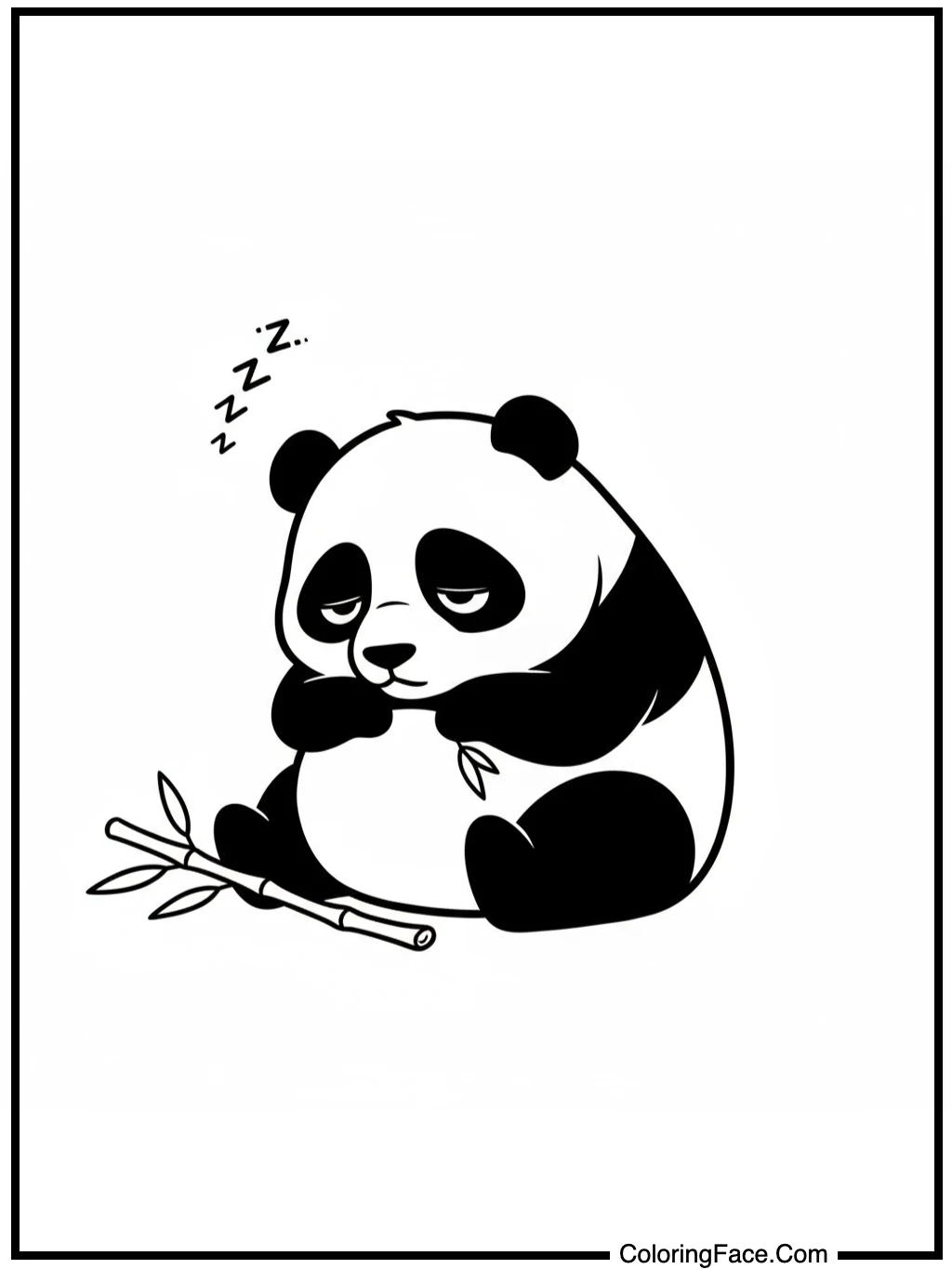 The Sleepy Panda