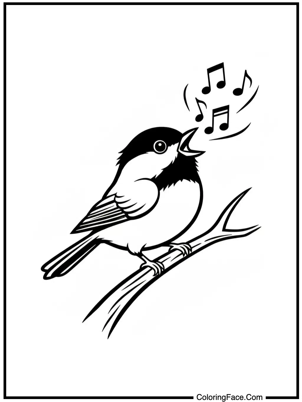 Singing Chickadee