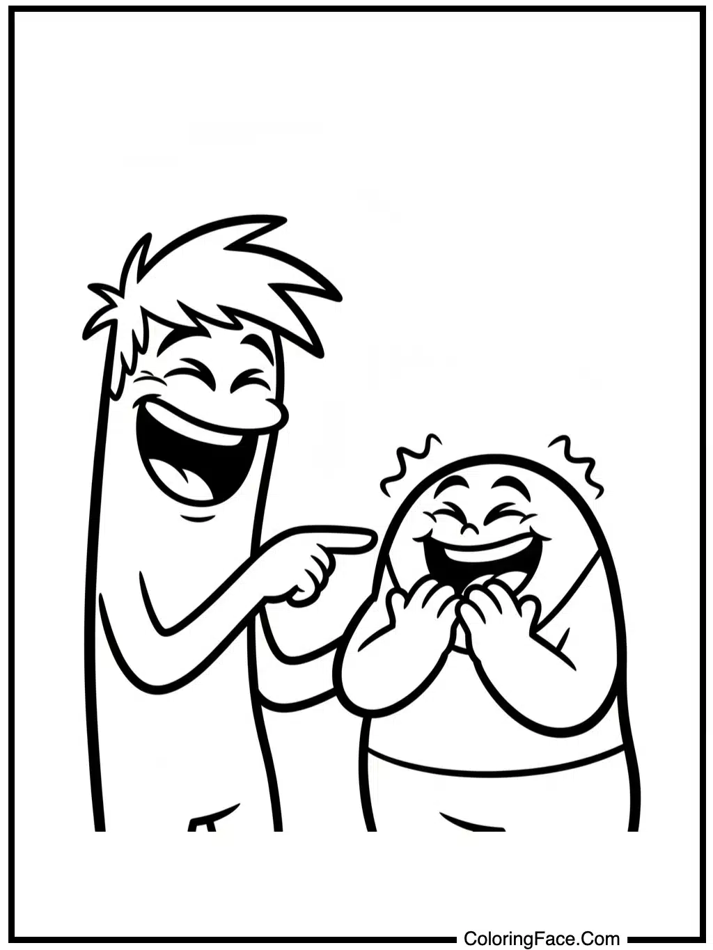 Giggle Buddies (Two friends)