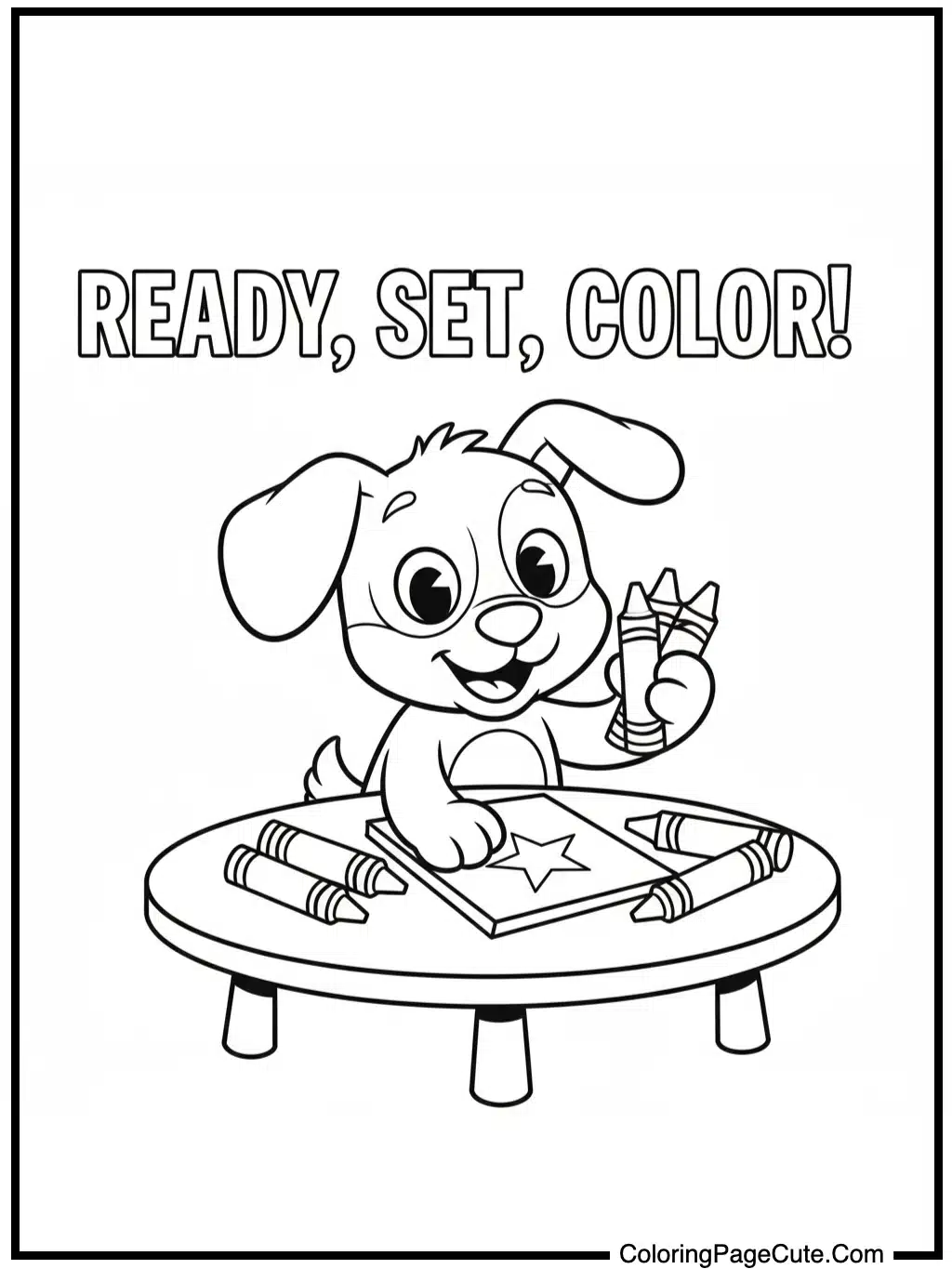 Canine Crayon Capers