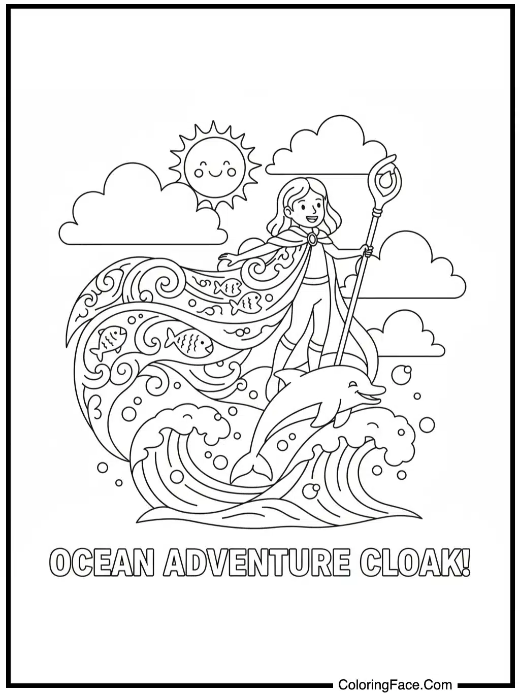 Ocean Journey Cloak