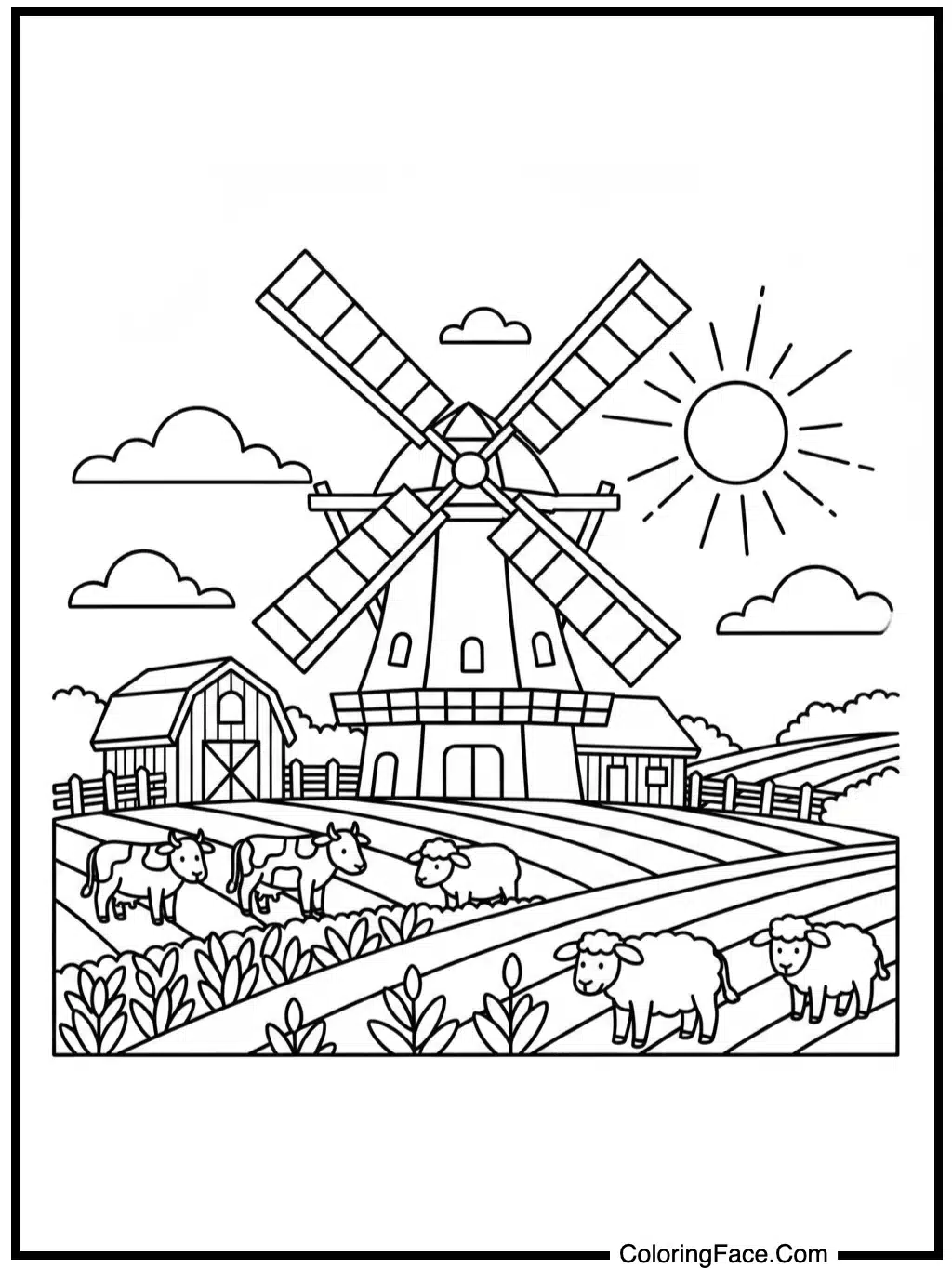 Windmill-Whirl Wonder