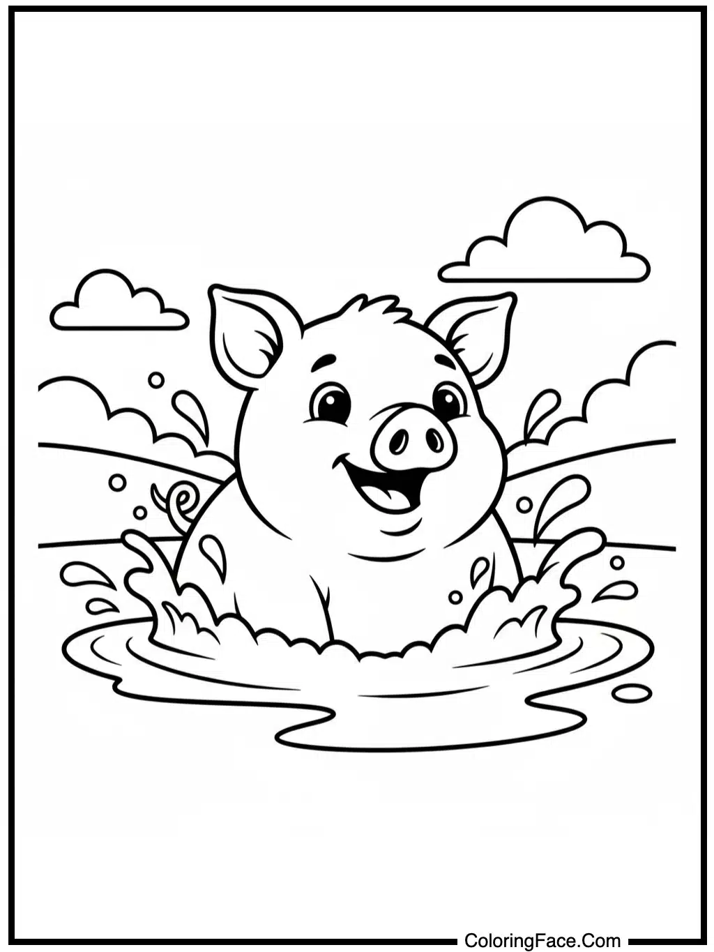 Oink-Oink Mud-Bath Buddy