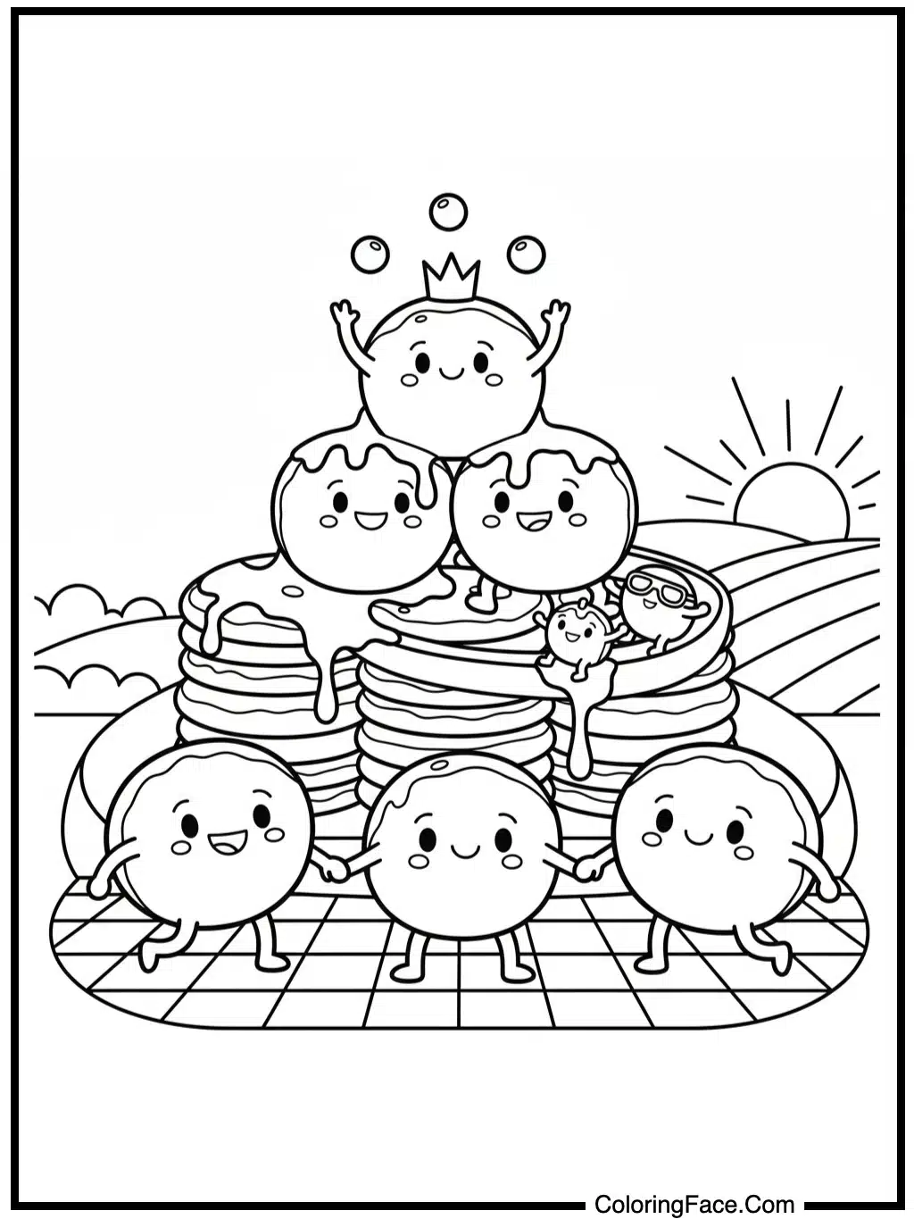 Pancake-Pyramid Playtime