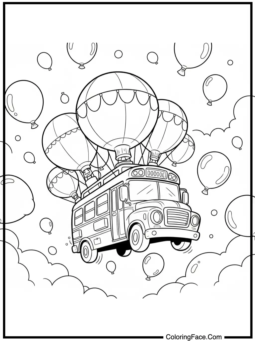 Battle Bus Balloon Bounce