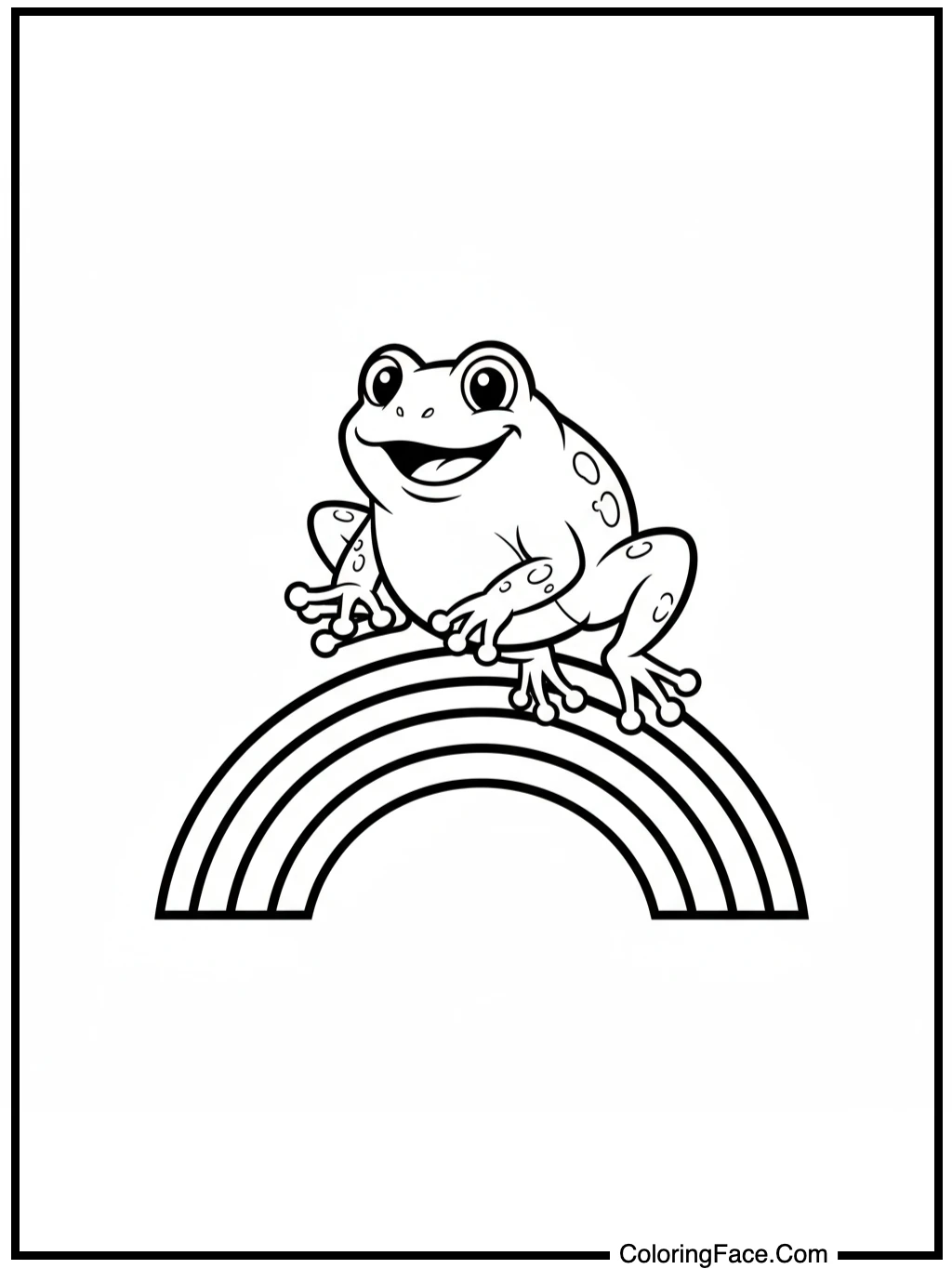 Ribbit-Ribbit Rainbow Hop