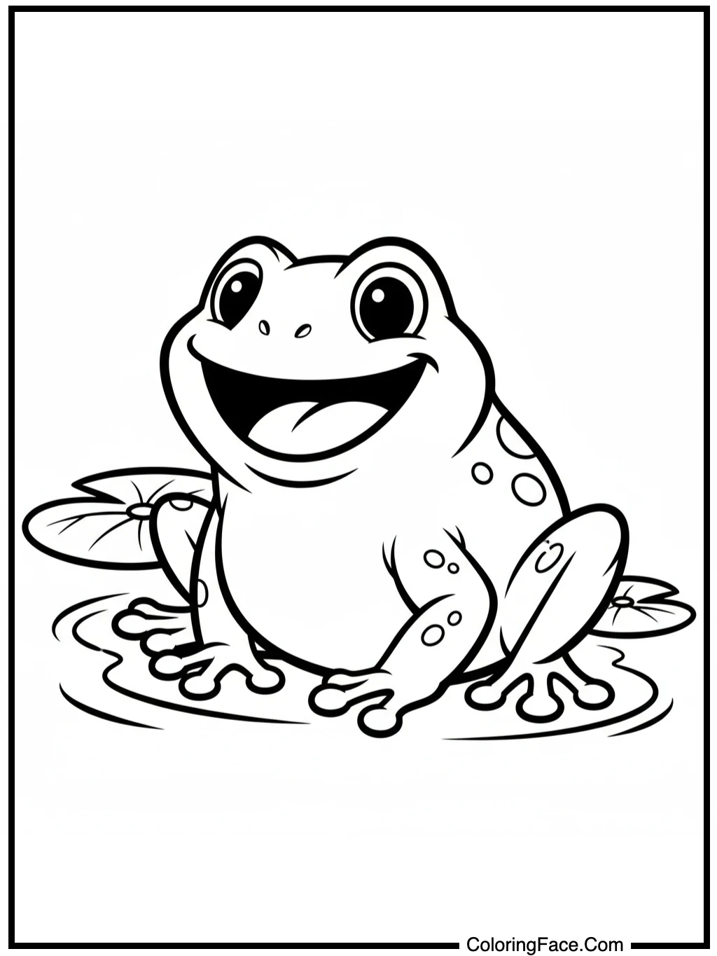 Goofy-Grin Green Guy