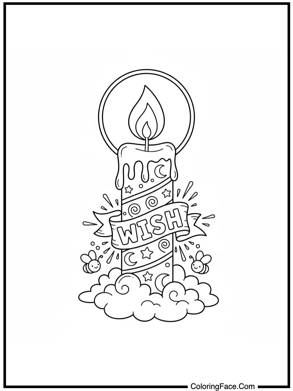 Big Wish Candle Glow