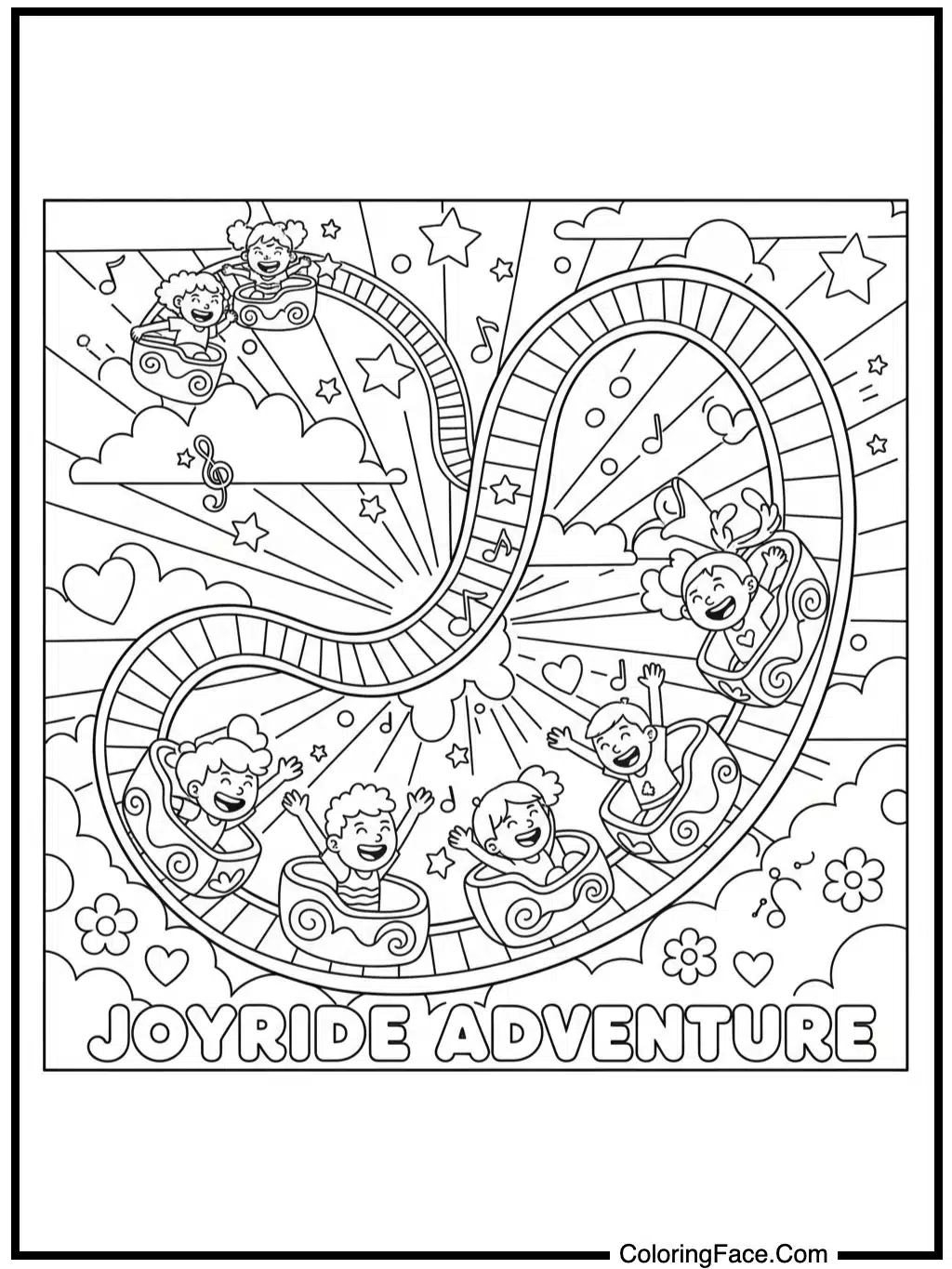 Ribbon-Twirl Joyride