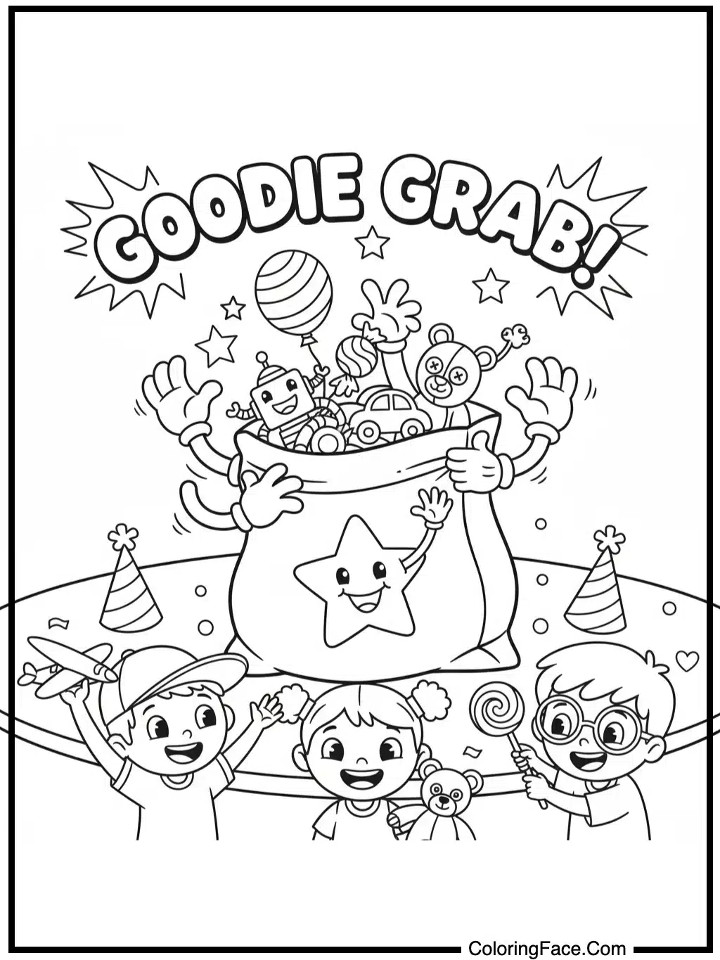 Goodie Bag Grab-Stag