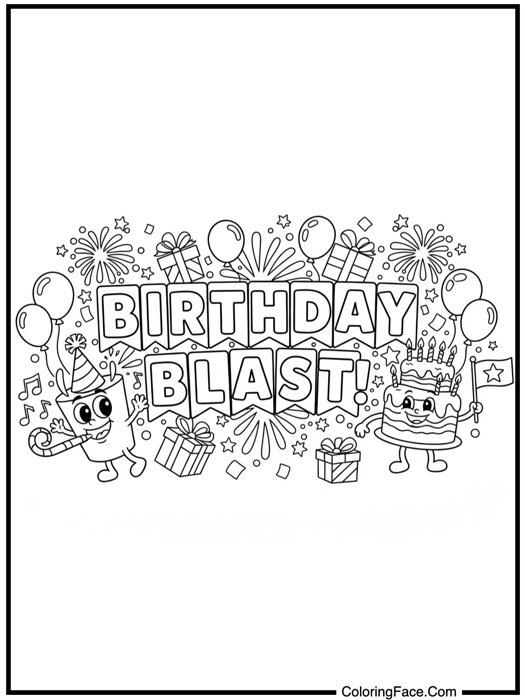 Birthday Banner Blast