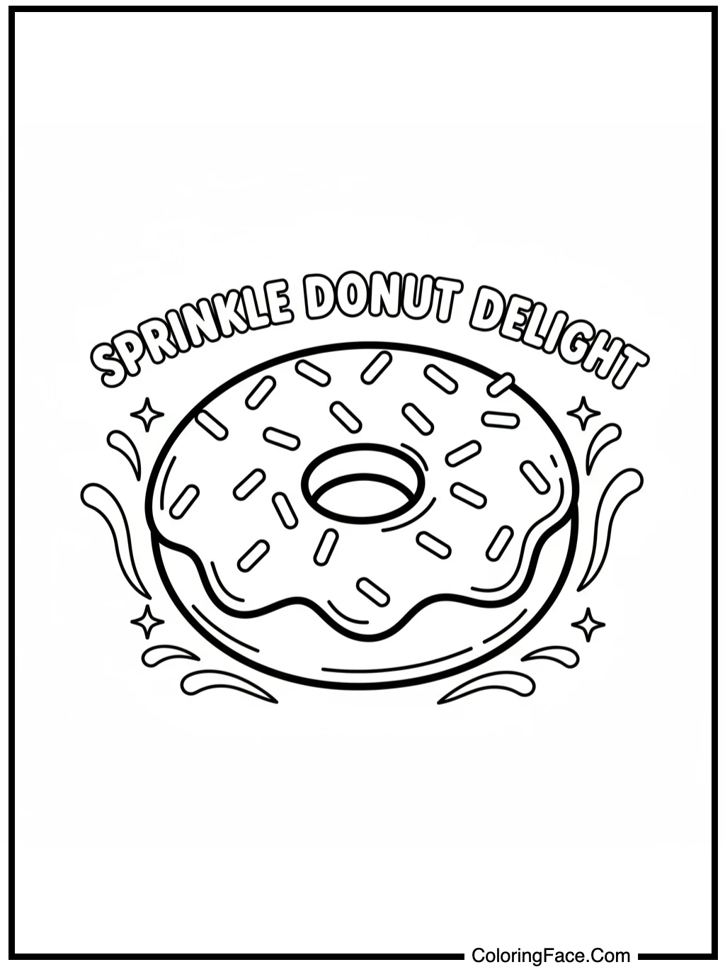 Sprinkle-Donut Delight