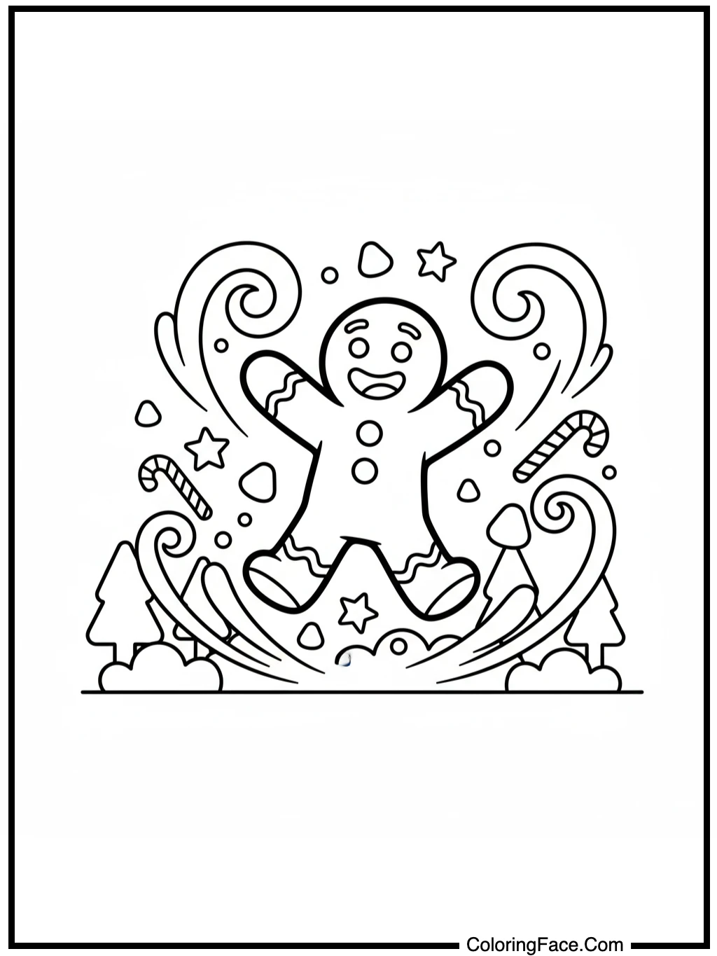 Gingerbread Joy Jump