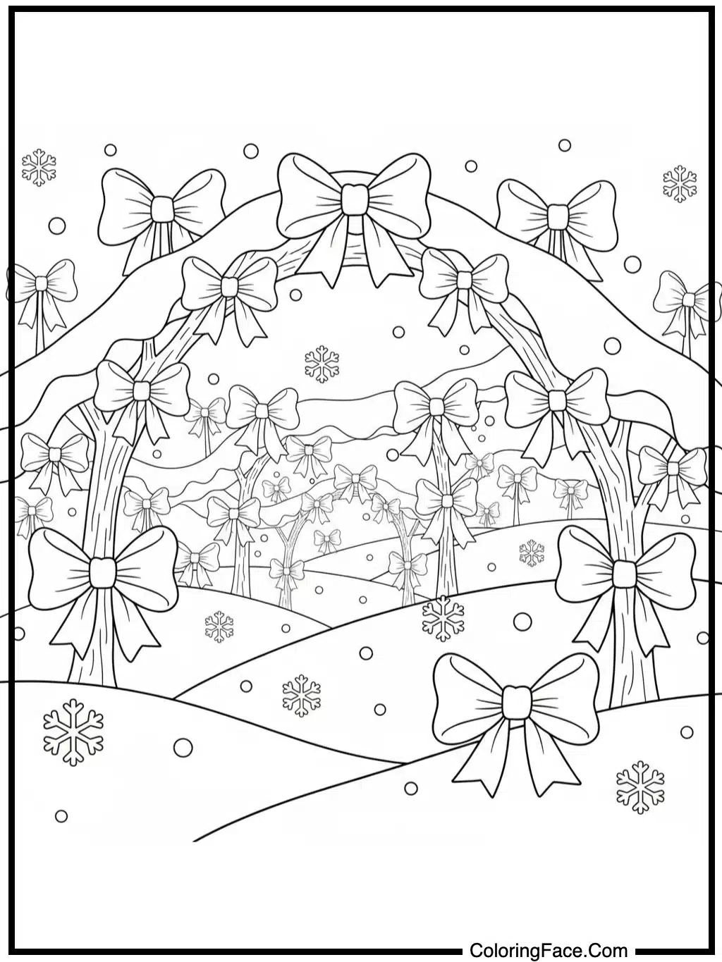 Winter Bow Wonderland