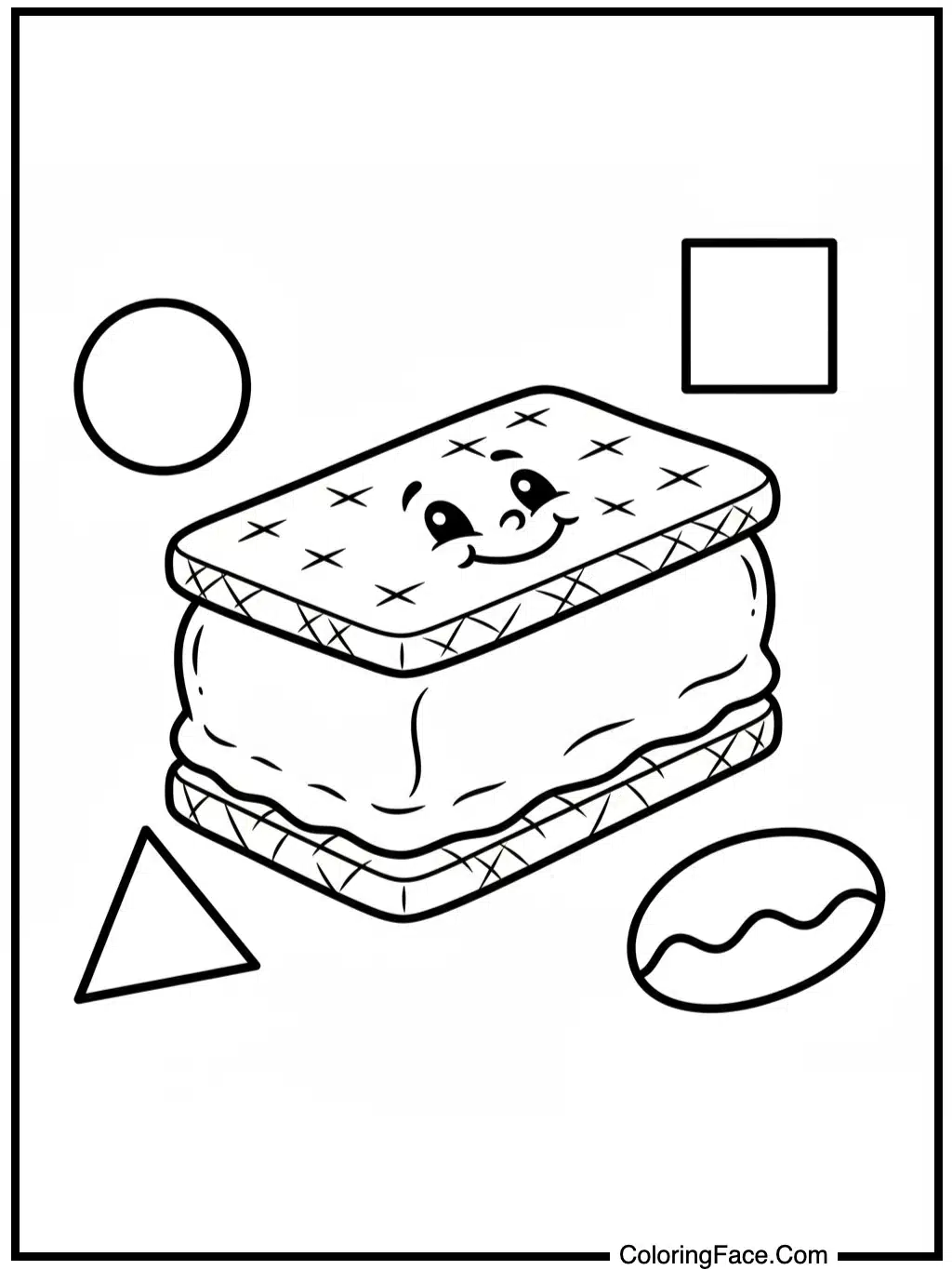 Ice Cream Sandwich Star