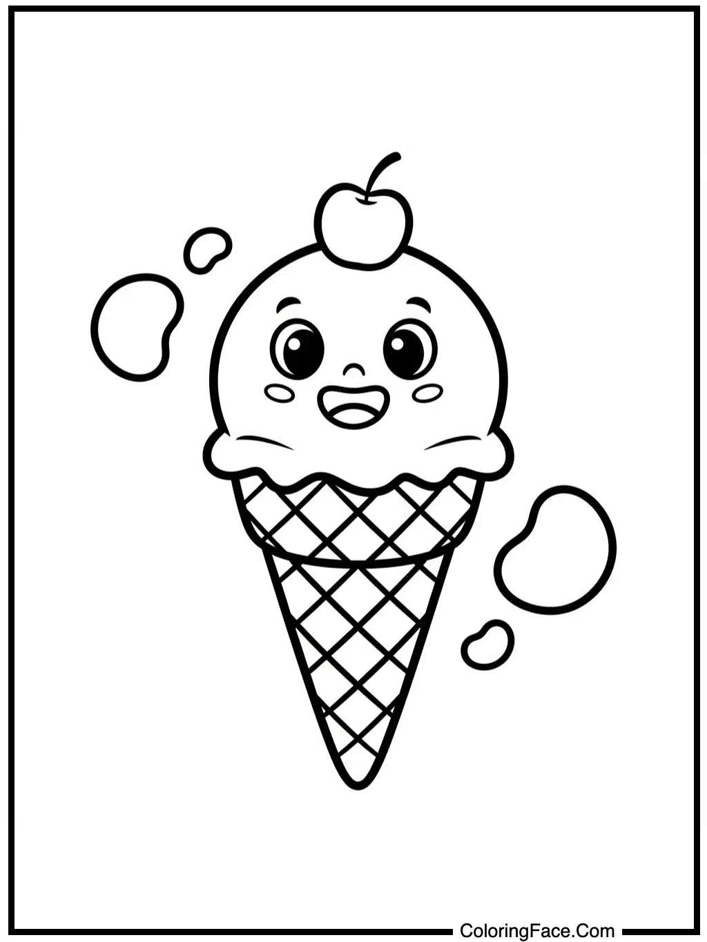 Smiley Cone Delight