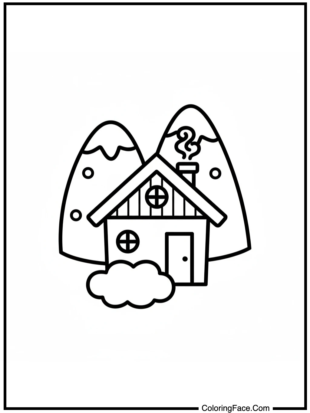 Snowy Mountain Cabin