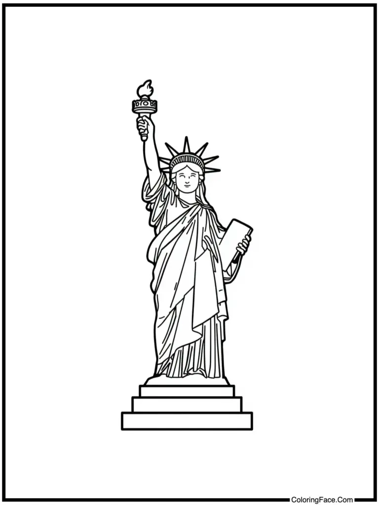4th of July Coloring Pages