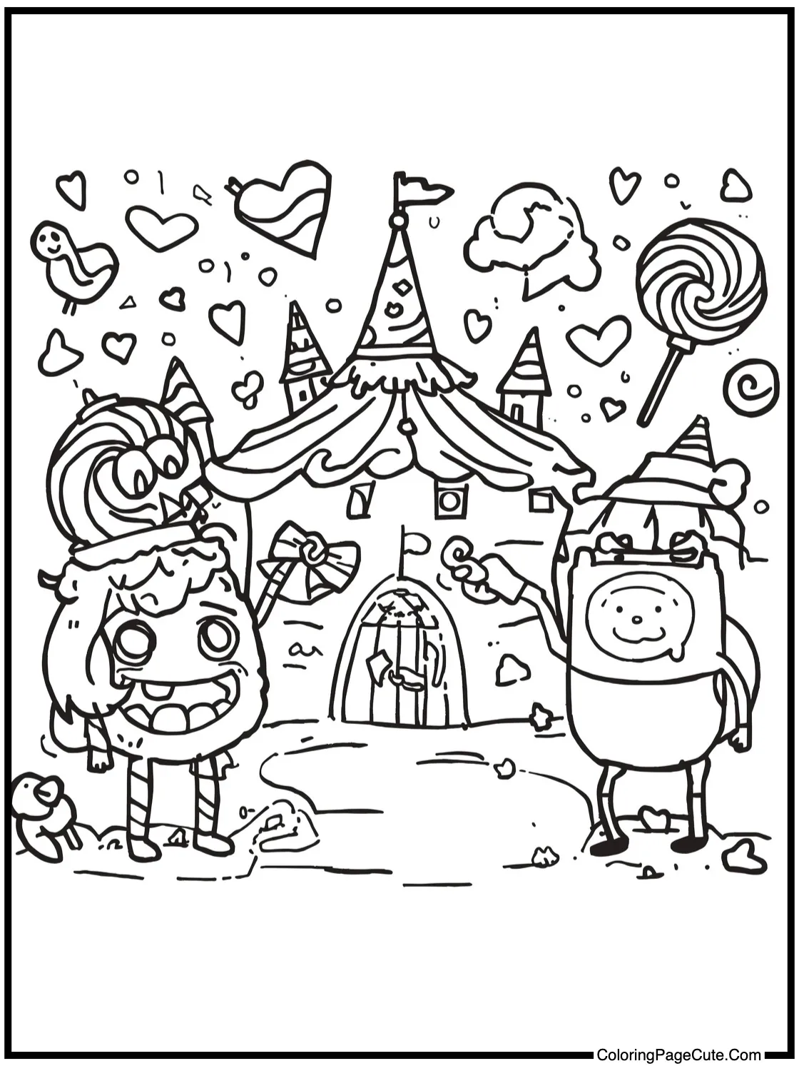 Candy Kingdom festivities