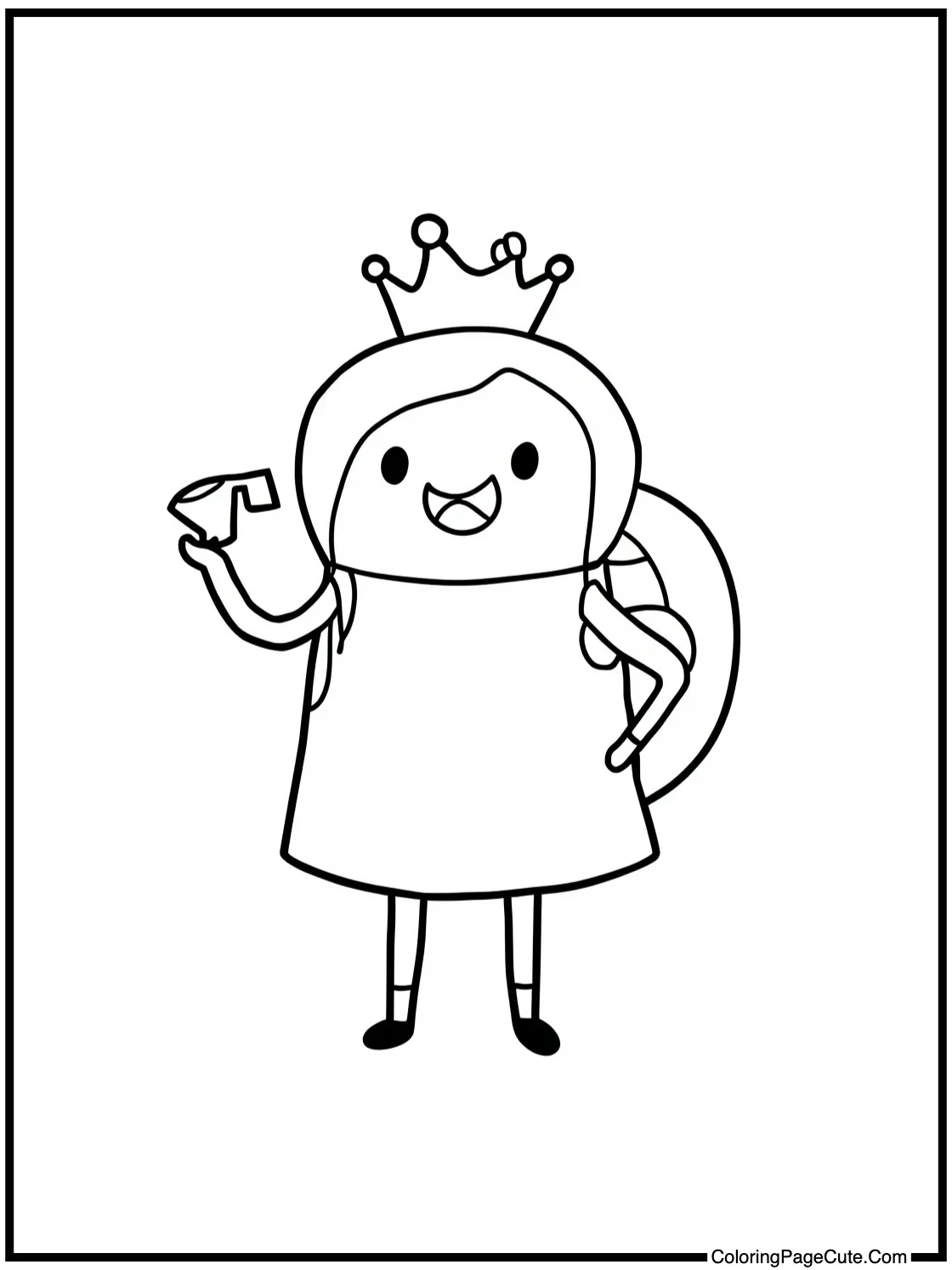 Princess Bubblegum experimenting