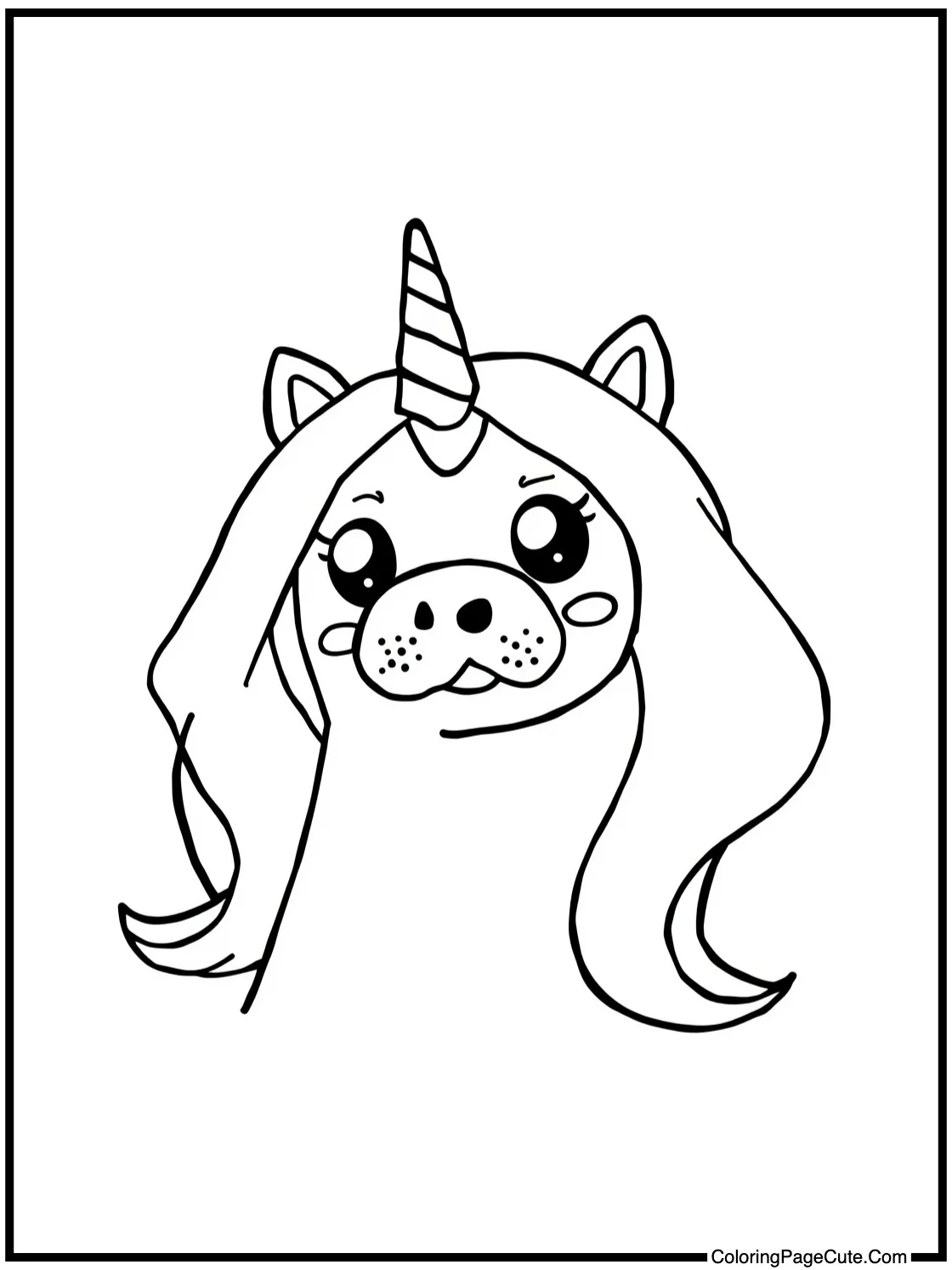 Lady Rainicorn smiling