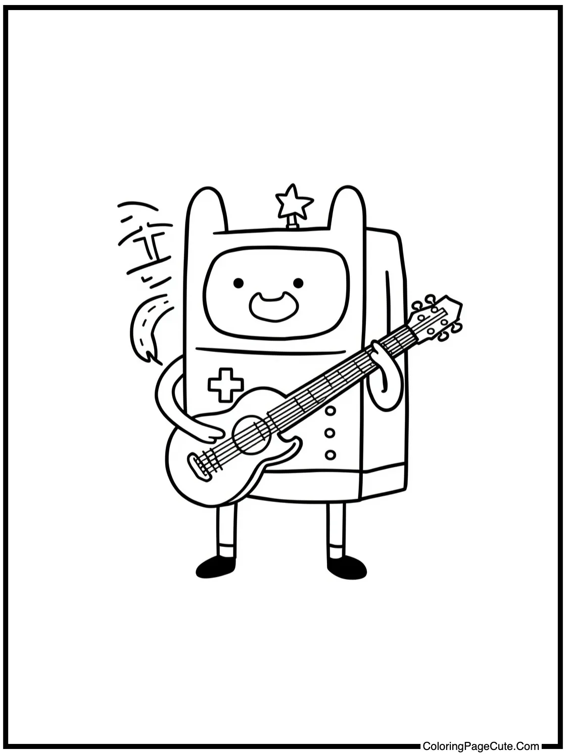 BMO playing music