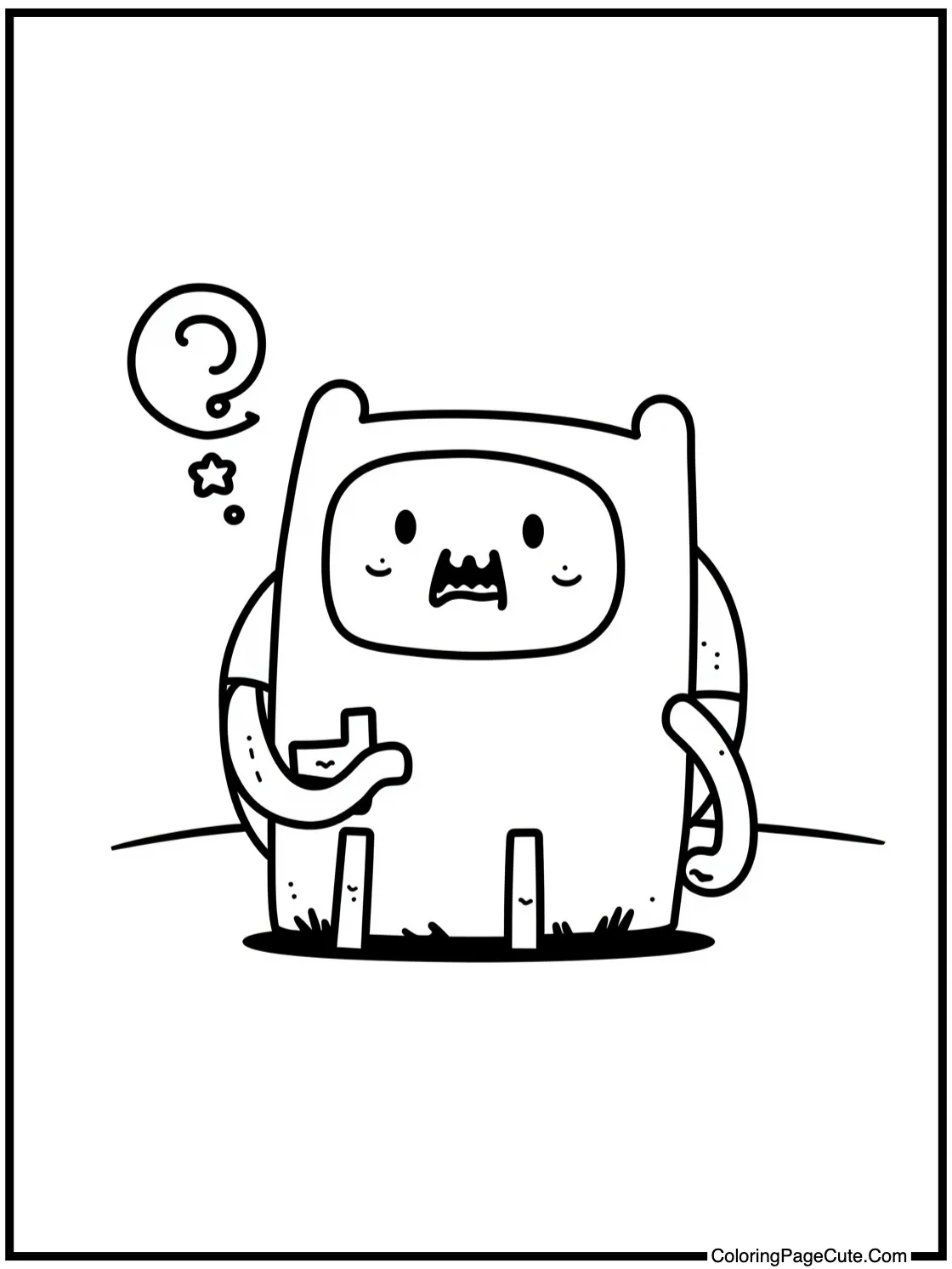 BMO dreaming sweetly
