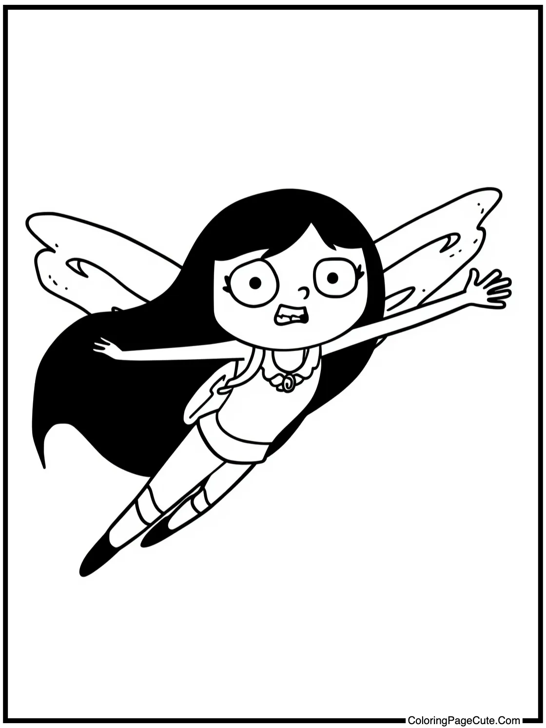 Marceline flying high
