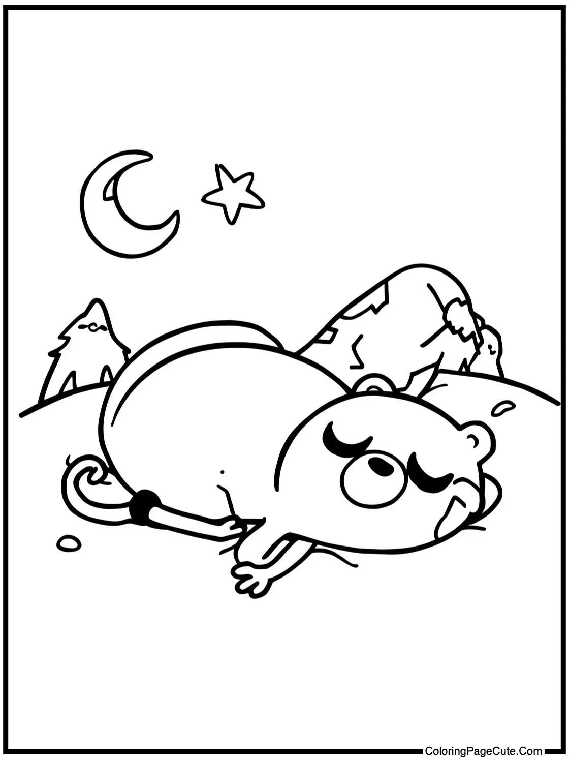 Jake sleeping soundly