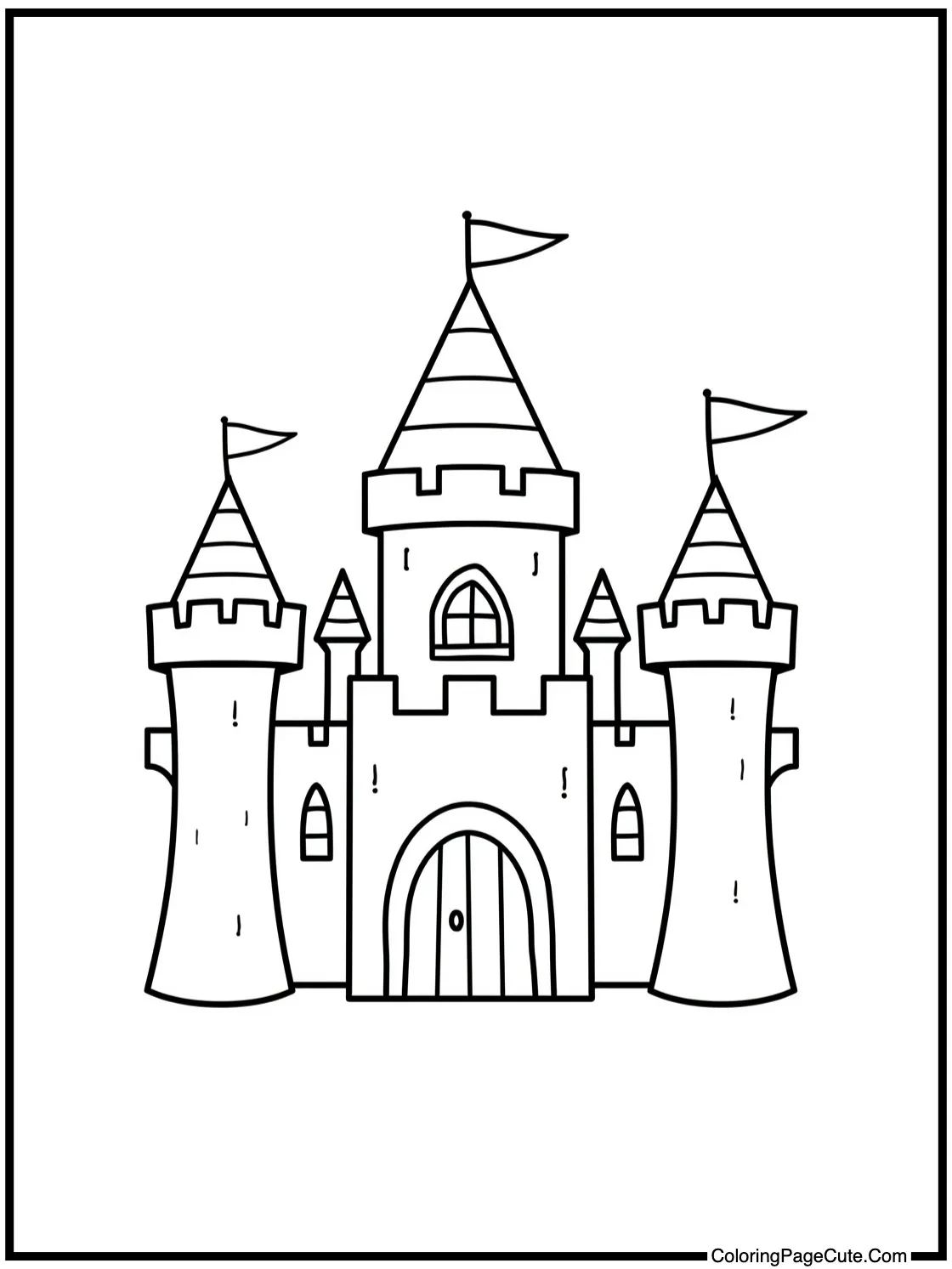 Ice King building castle