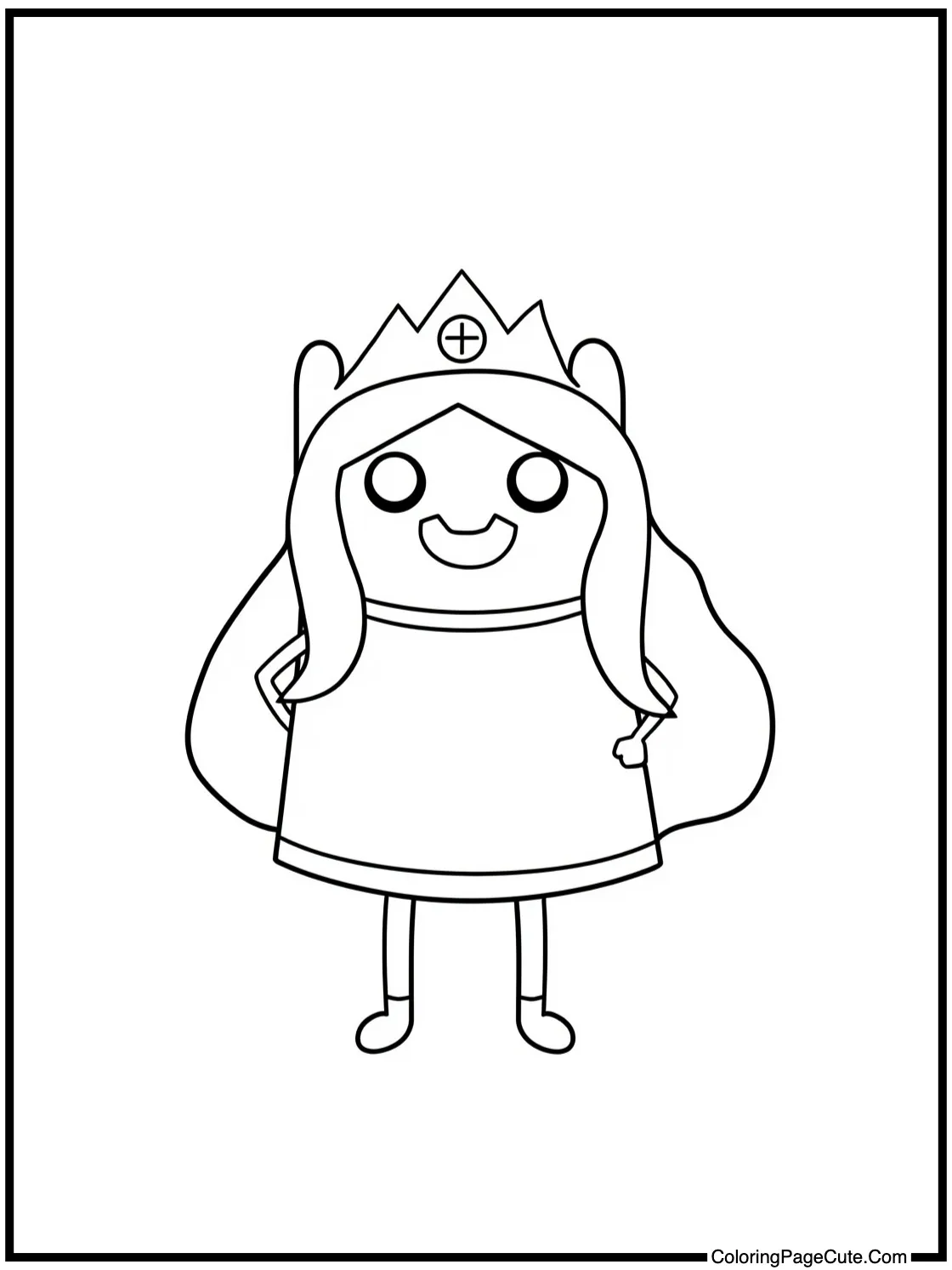 Princess Bubblegum designing