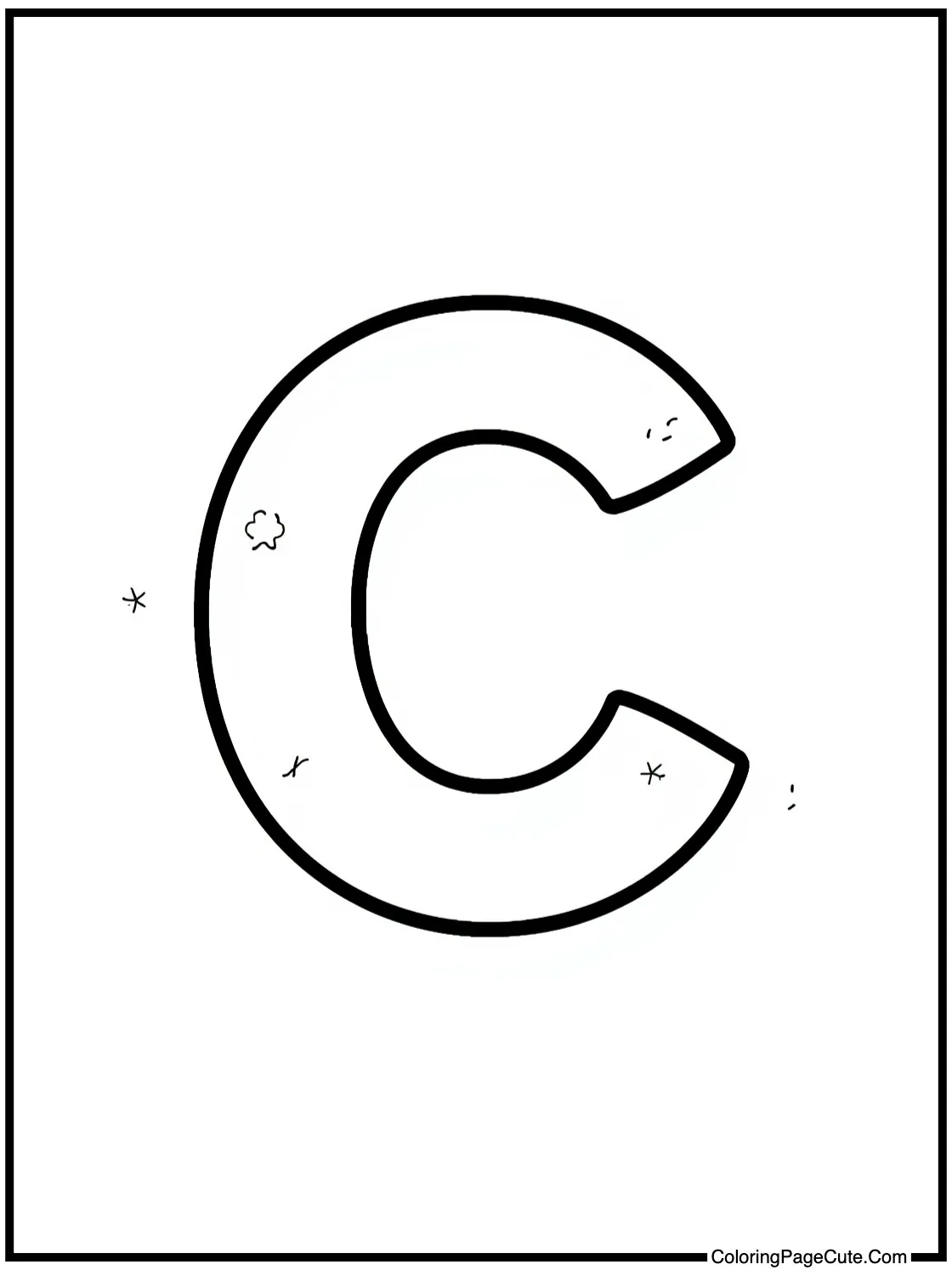 C is for Camping (Nature Theme)