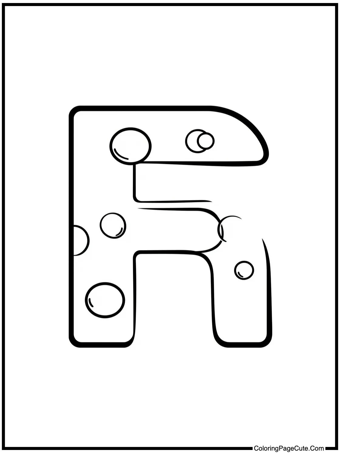 Letters made of Cheese