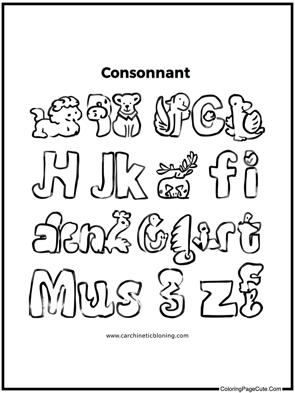Consonants Only