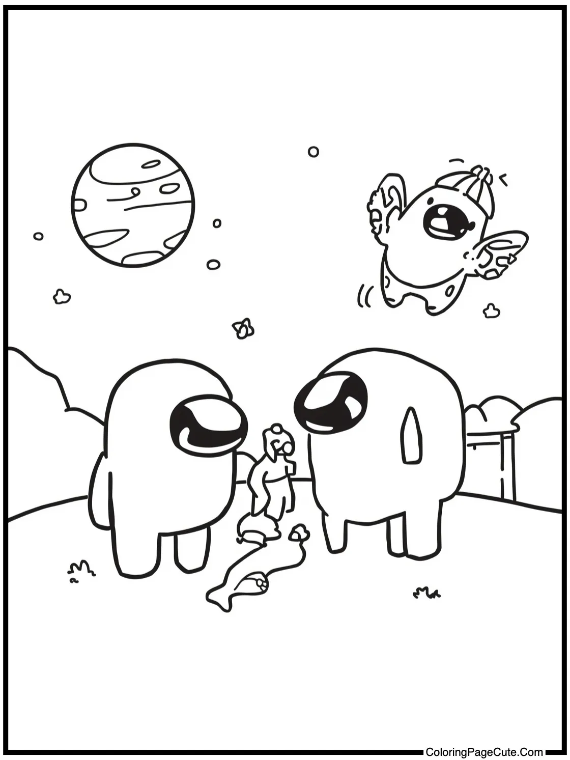 exploring a new planet