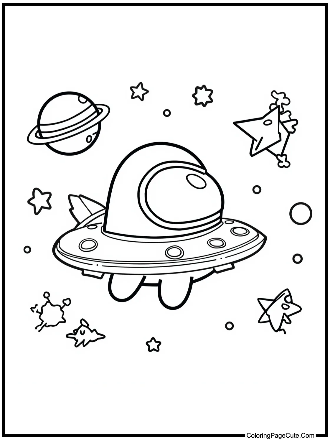 decorating the spaceship