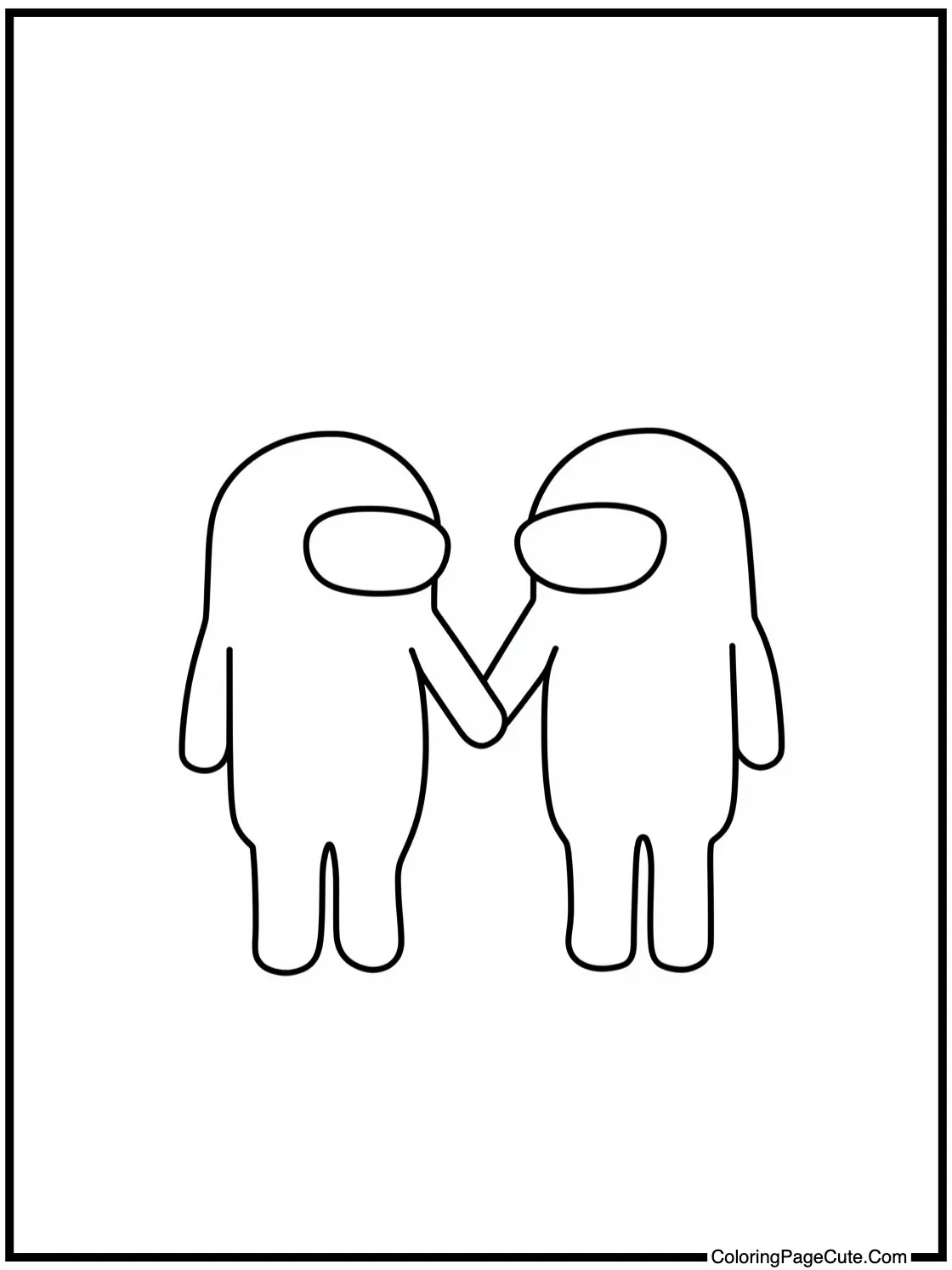 holding hands with friends