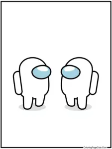 Among Us Coloring Pages